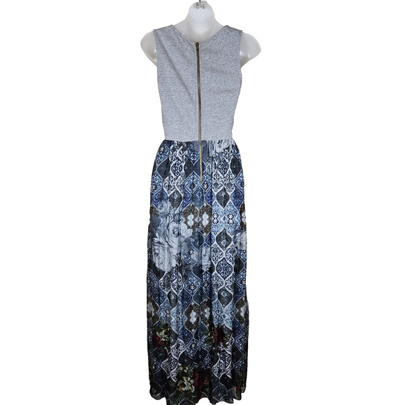 Anthropologie Hemant & Nandita Revolve Beaded Maxi Dress Silk Embellish Size XS - Picture 7 of 15